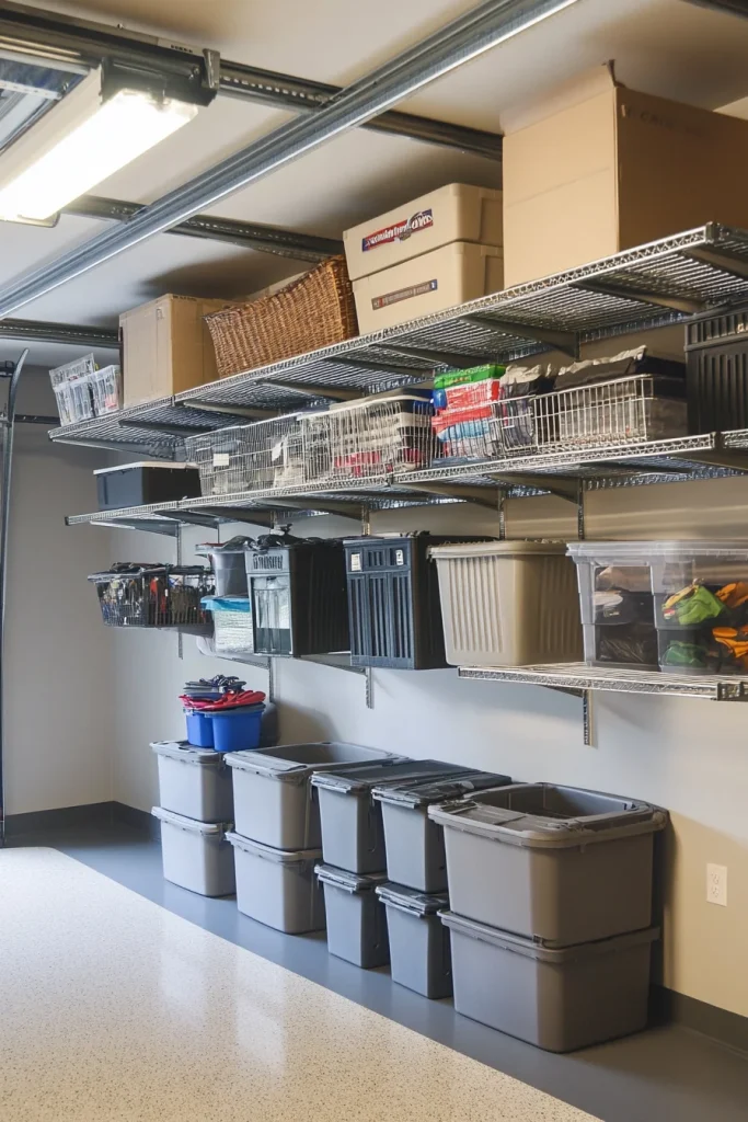 Add Overhead Storage Racks
