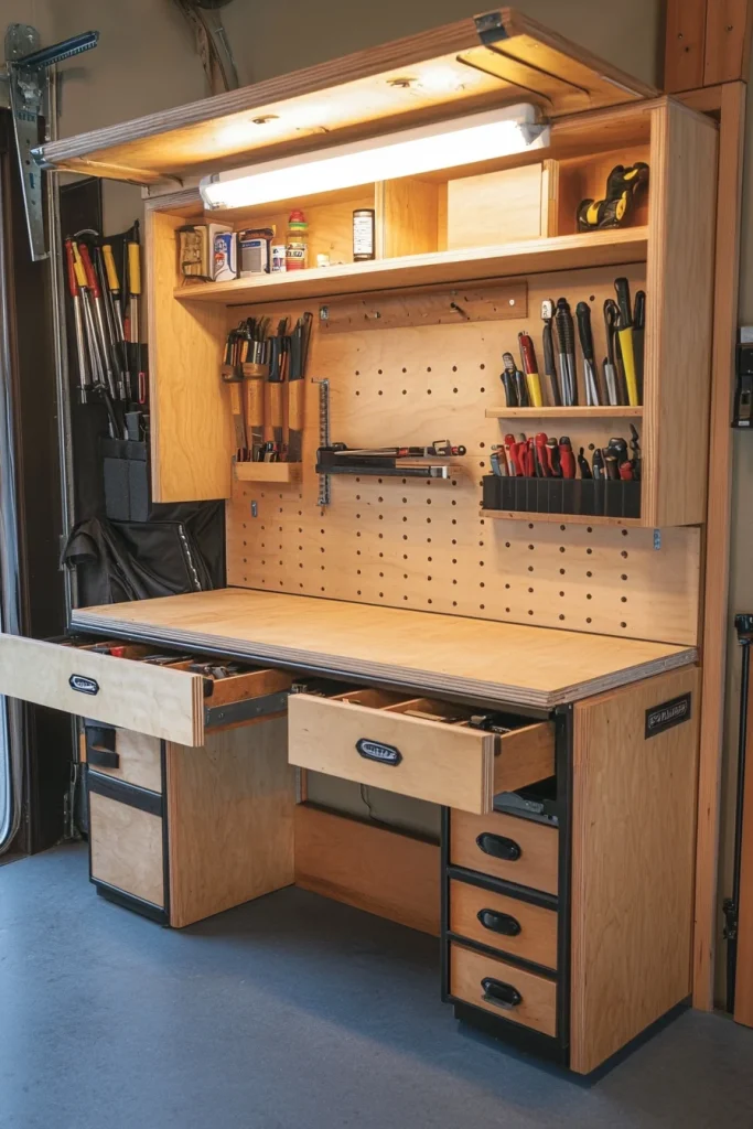 Build a Workbench with Drawers