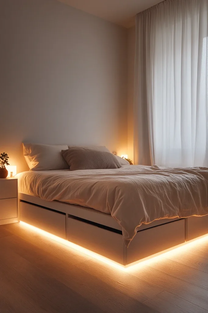 Choose a Bed with Built-In Storage