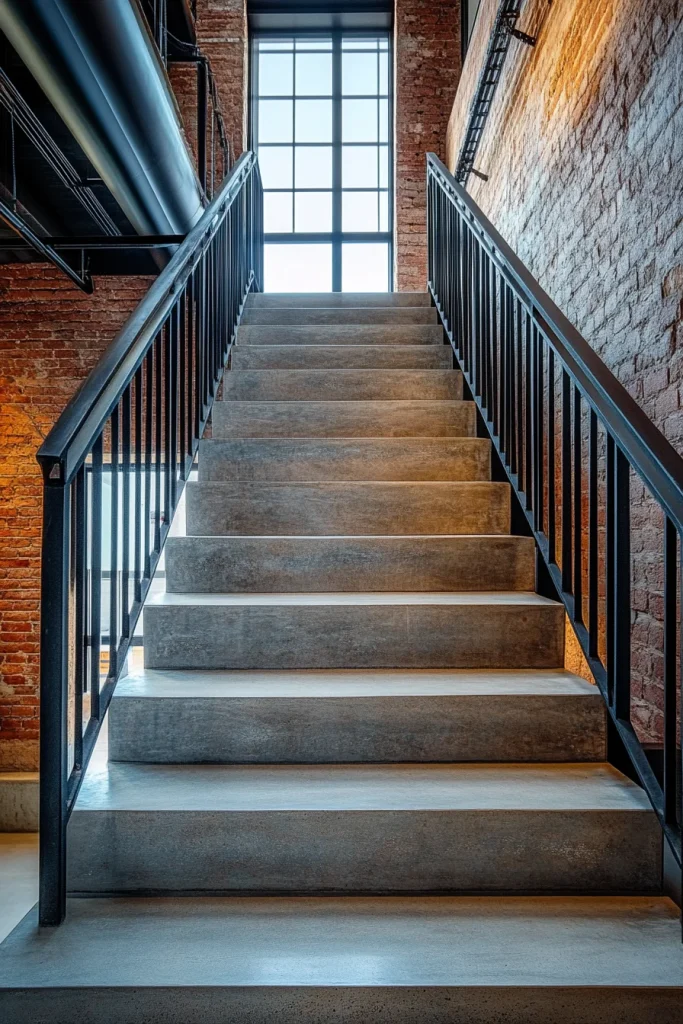 Concrete Steps for Industrial Vibes