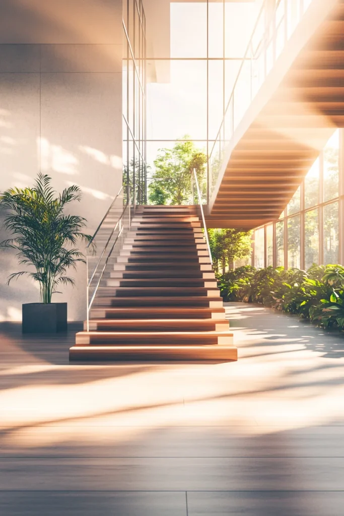 Floating Stairs for a Minimalist Look