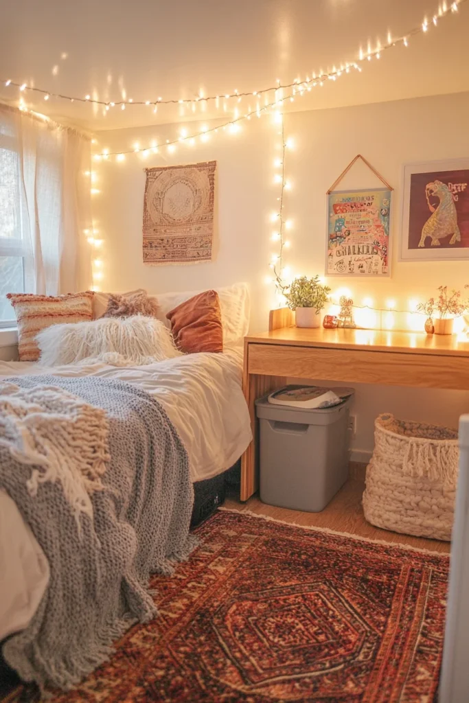 Hang String Lights or LED Strips