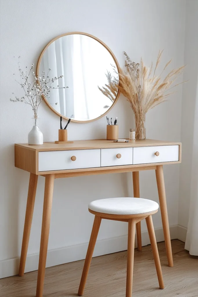 Minimalist Vanity with Clean Lines