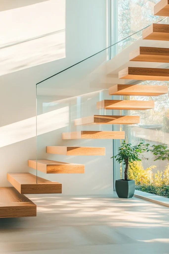 Open Riser Staircases