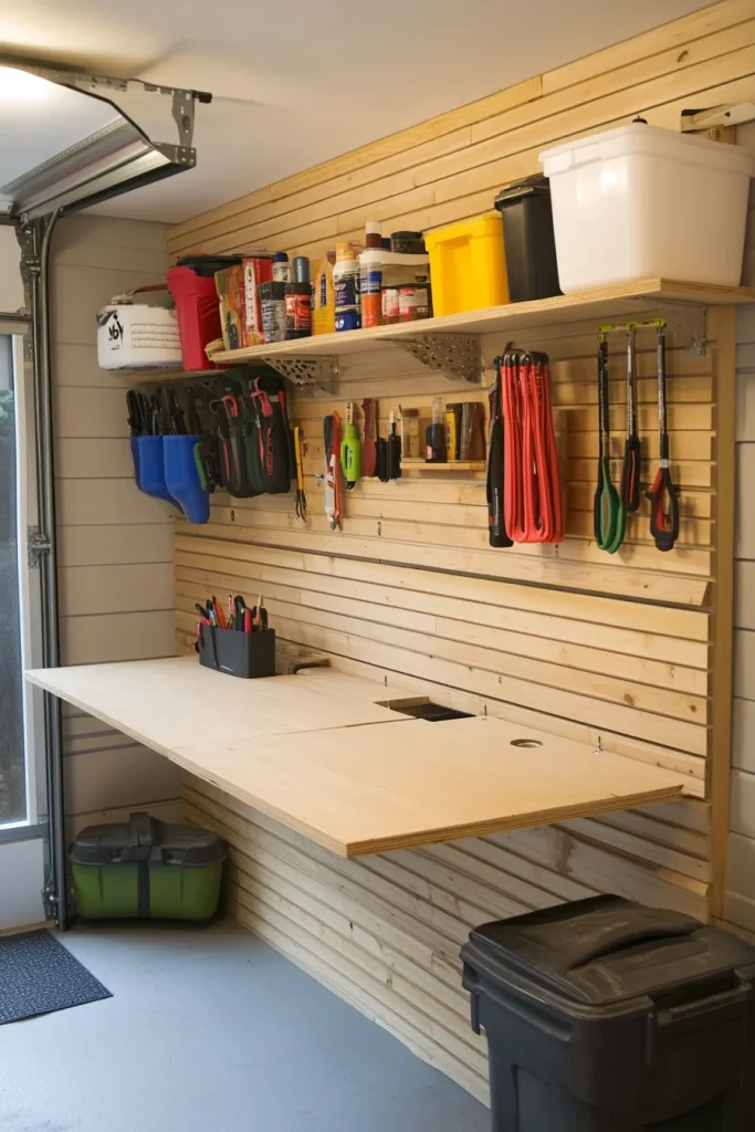 Use Foldable Tables or Storage Units