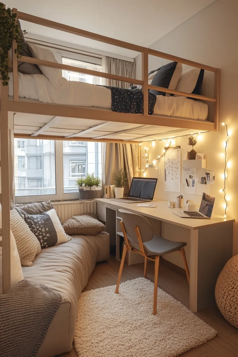 Use Lofted Beds for Extra Space