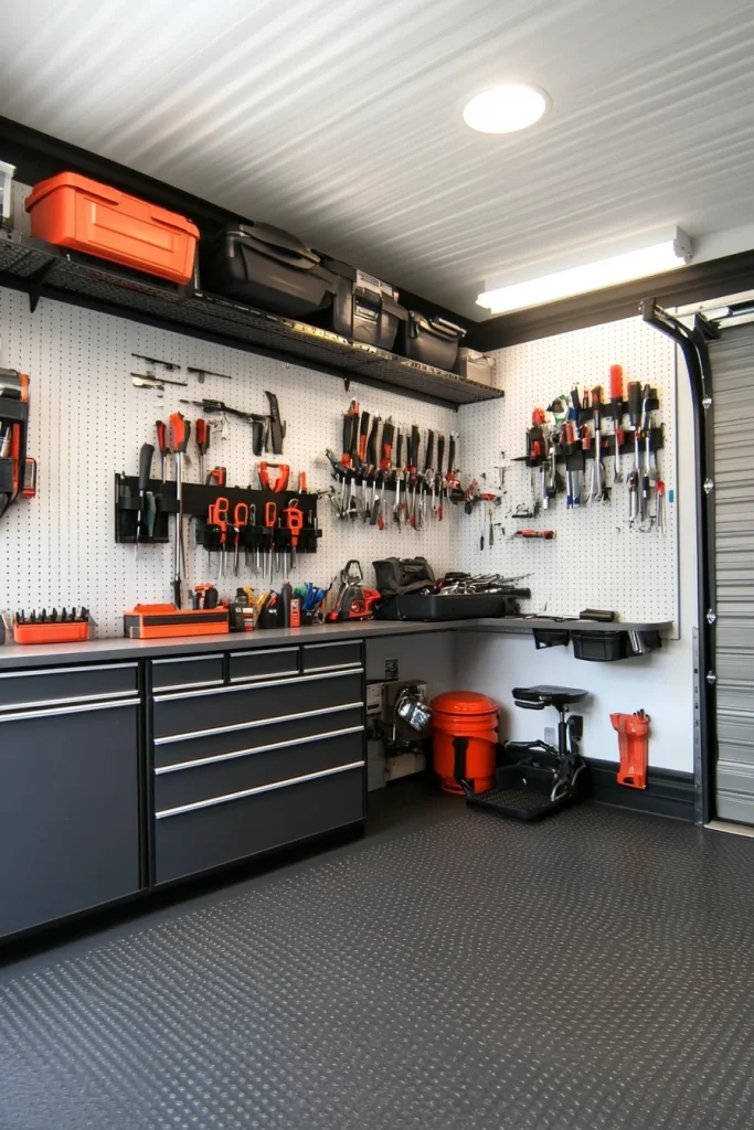 Use Pegboards for Tools