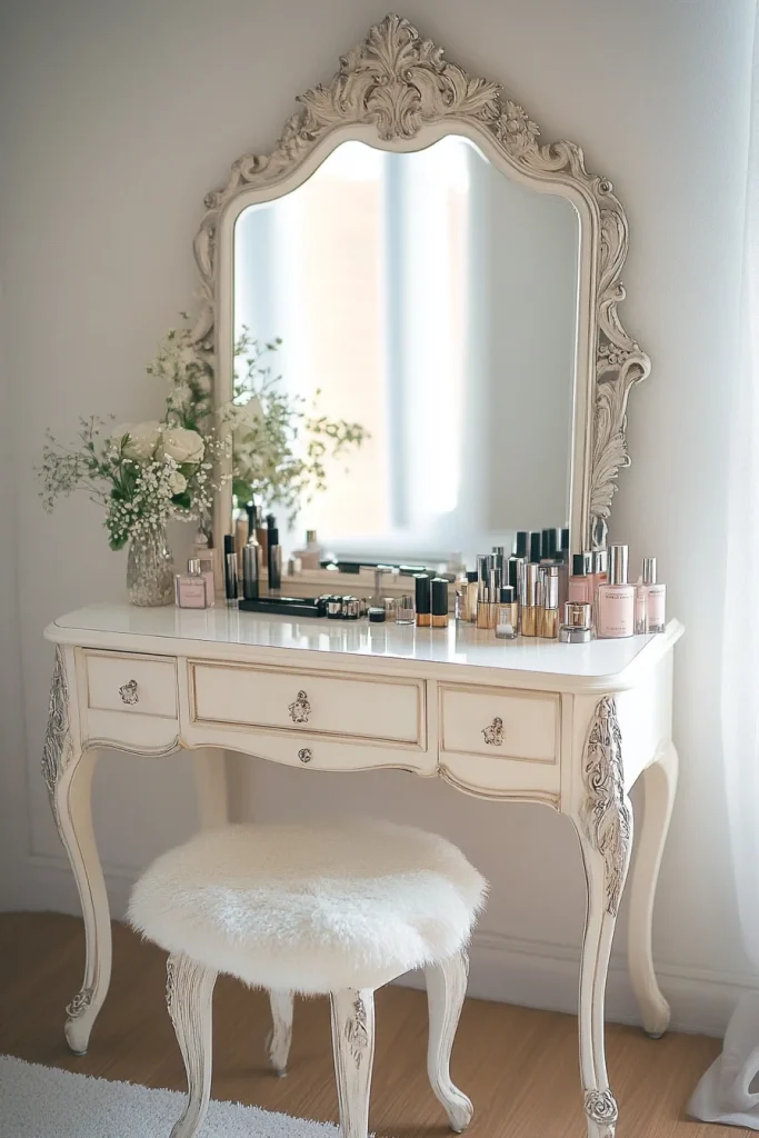 Vanity with Hidden Storage