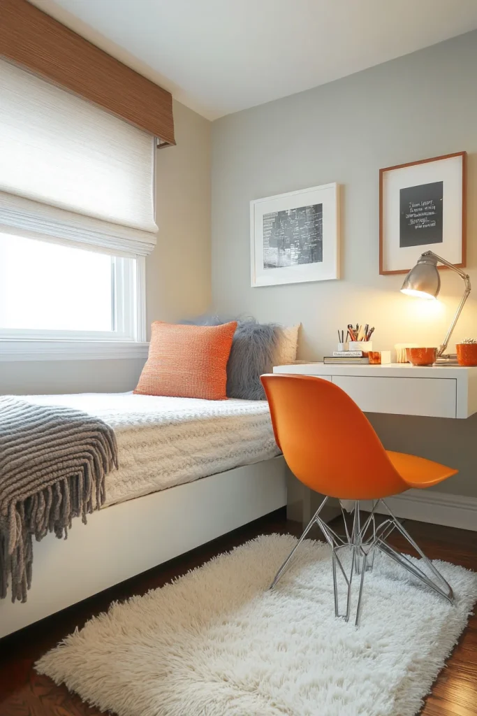 Add a Floating Desk or Vanity