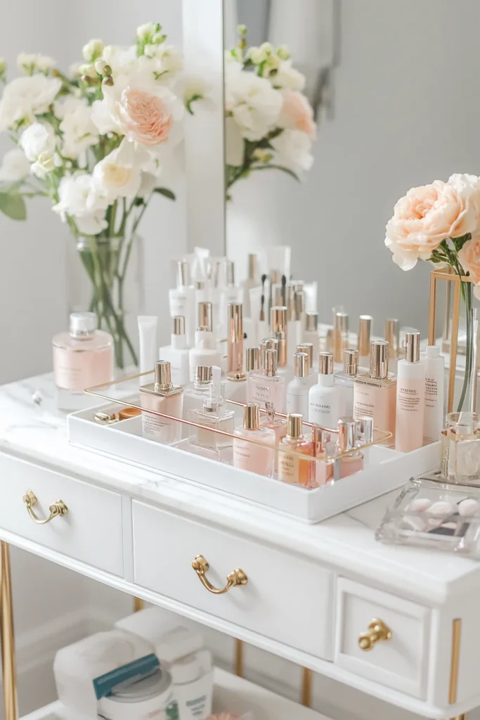 Add a Tiered Tray for Essentials