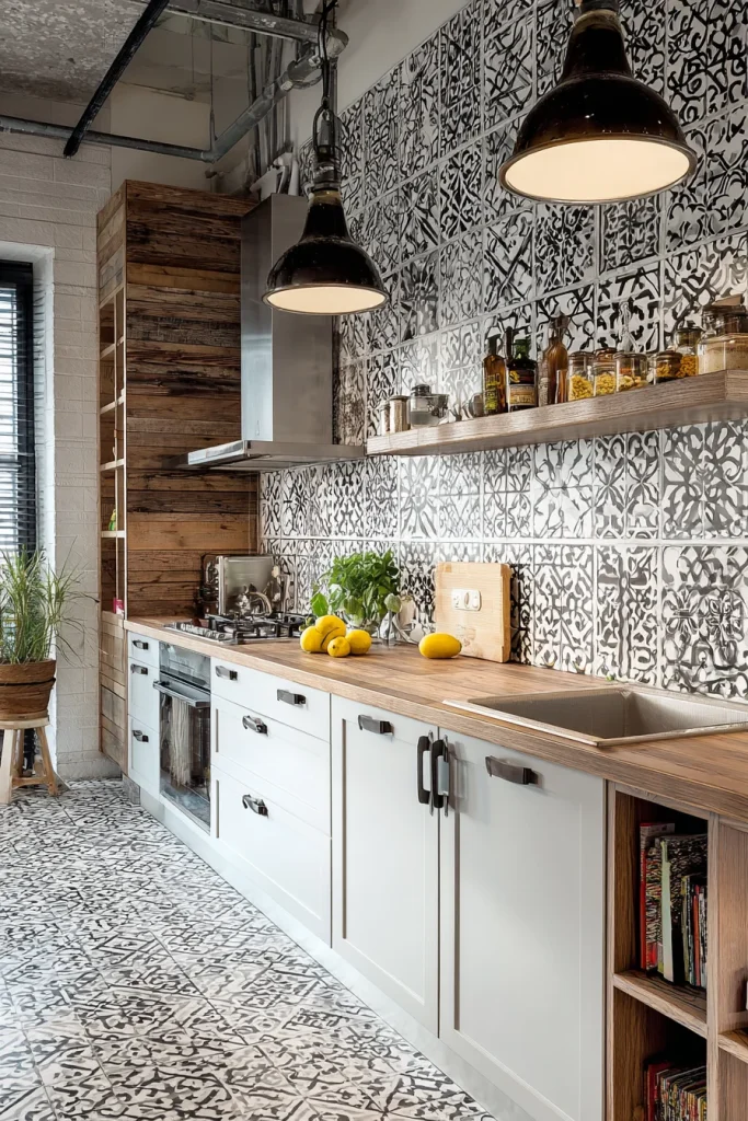 Bold Patterned Tiles