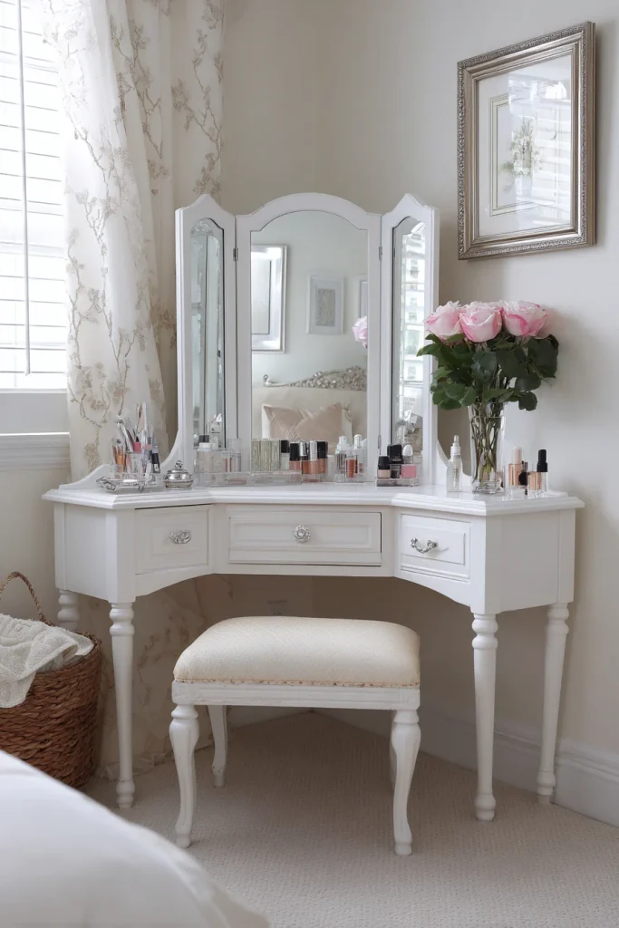 Corner Vanity Nook