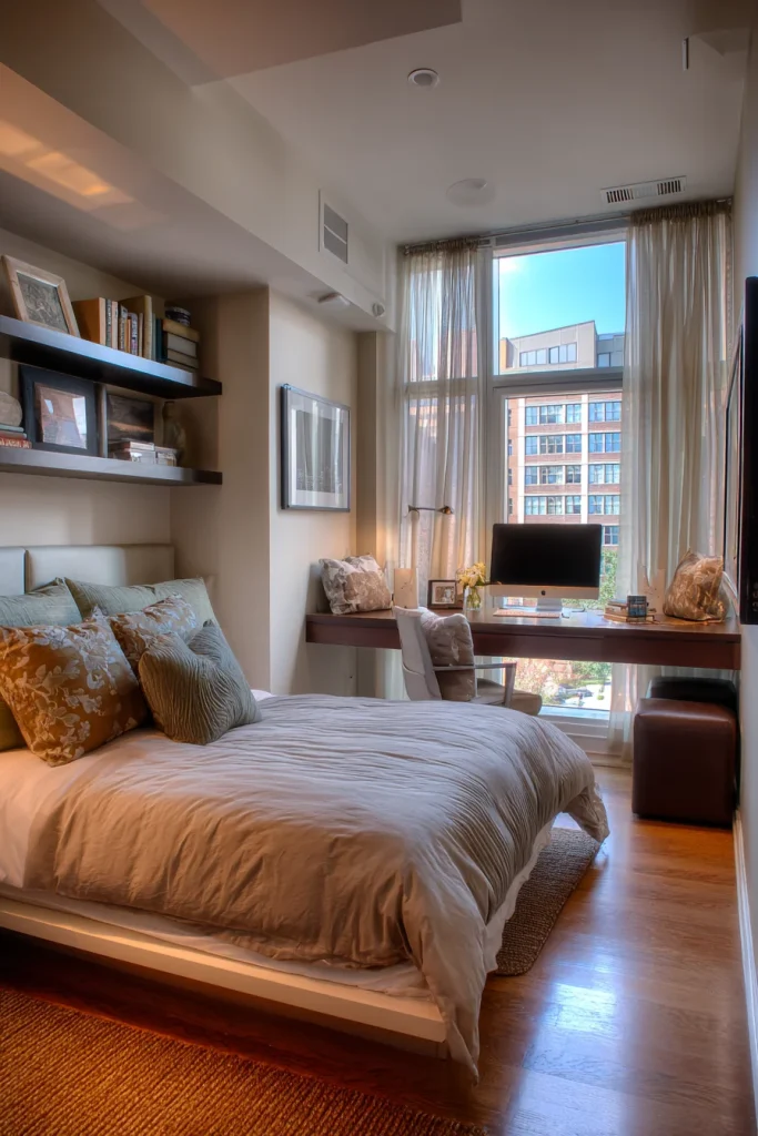 Floating Desk by the Window