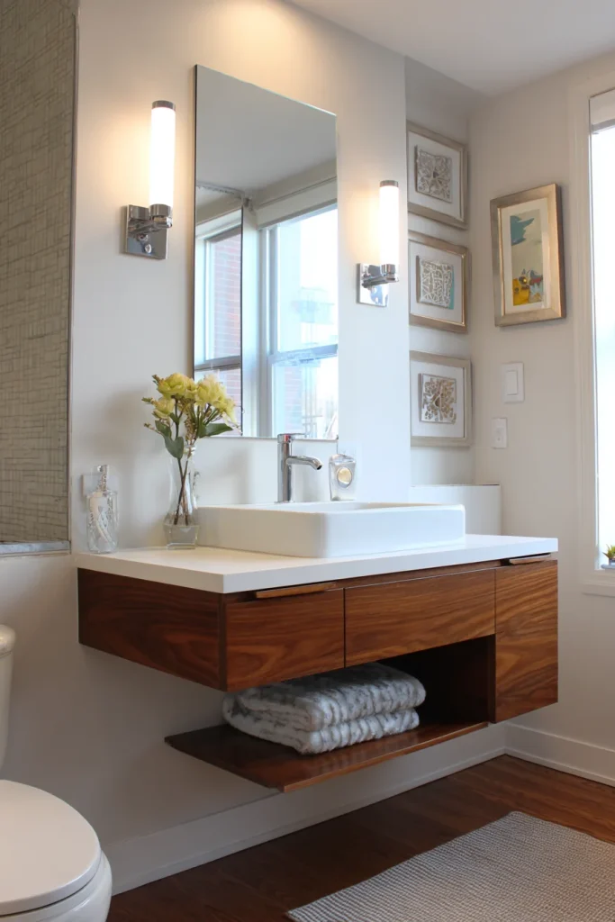 Floating Vanity Shelf