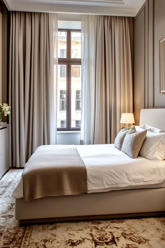 Hang Curtains High and Wide