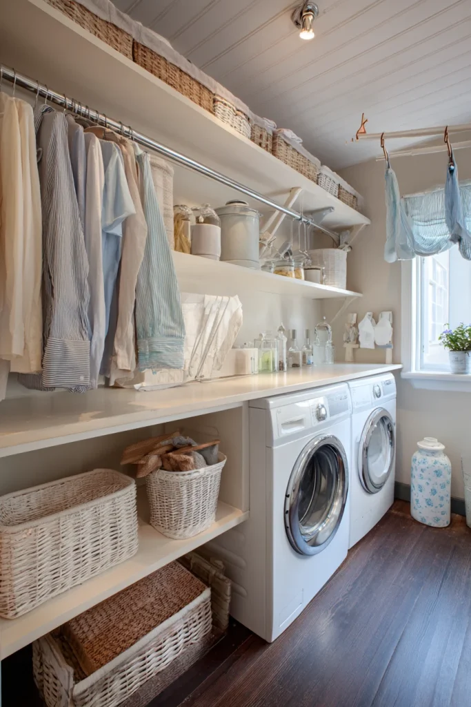 Hang Rods for Air Drying Clothes