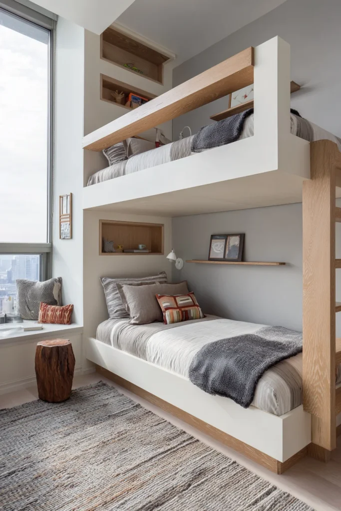 Scandinavian-Style Loft Beds