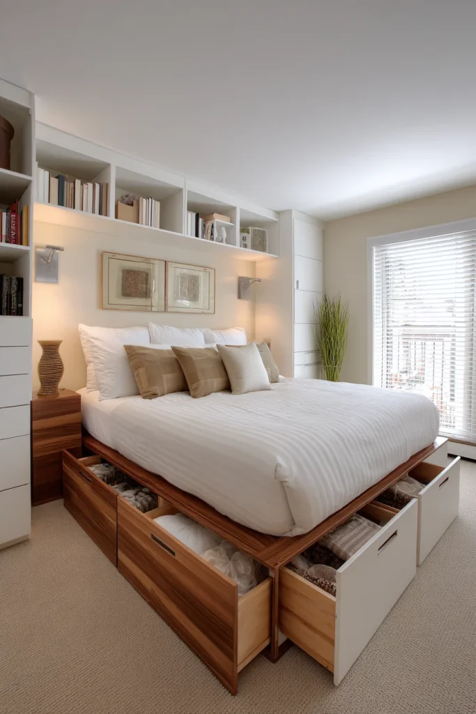 Use Vertical Storage Solutions