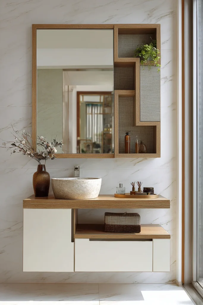 Wall-Mounted Mirror Cabinet