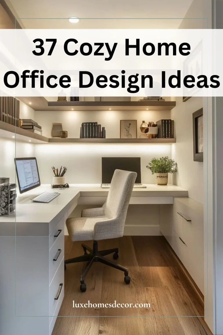 cozy home office design