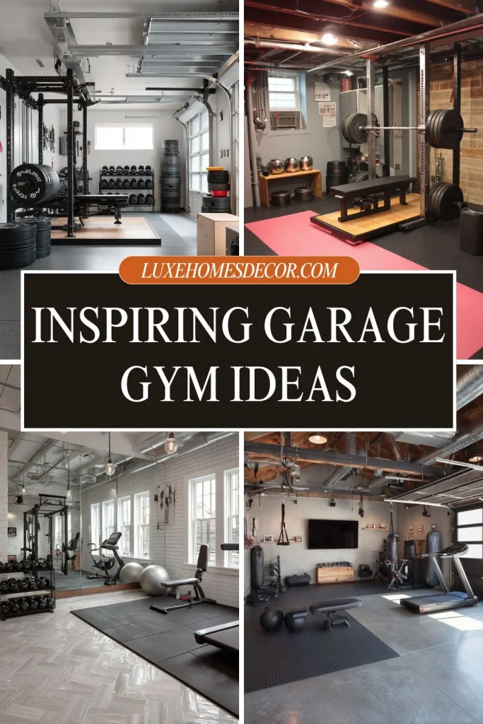 garage gym ideas