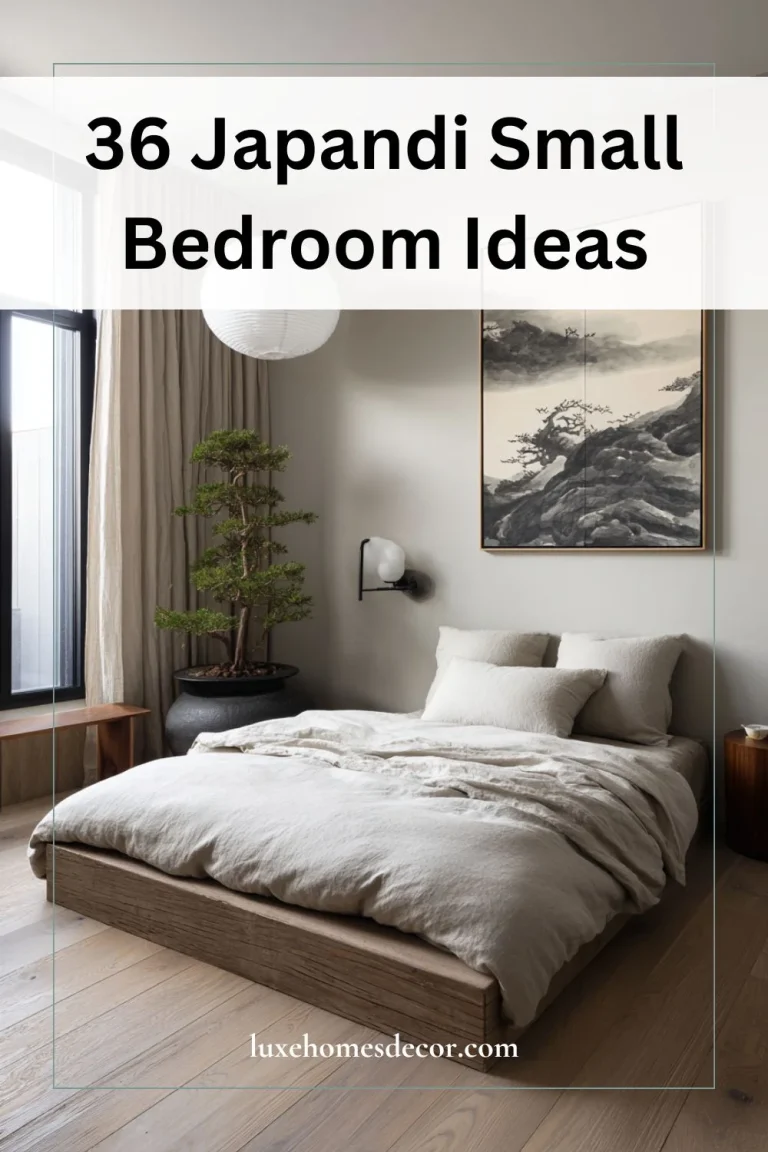 japandi small bedroom ideas