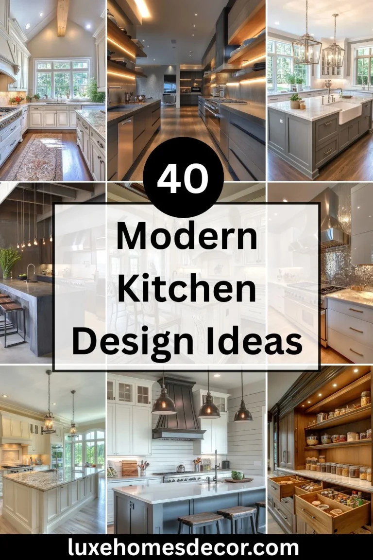 modern kitchen design