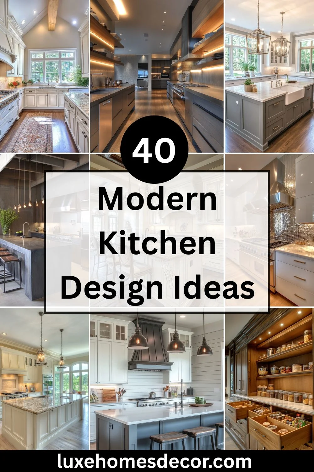 modern kitchen design