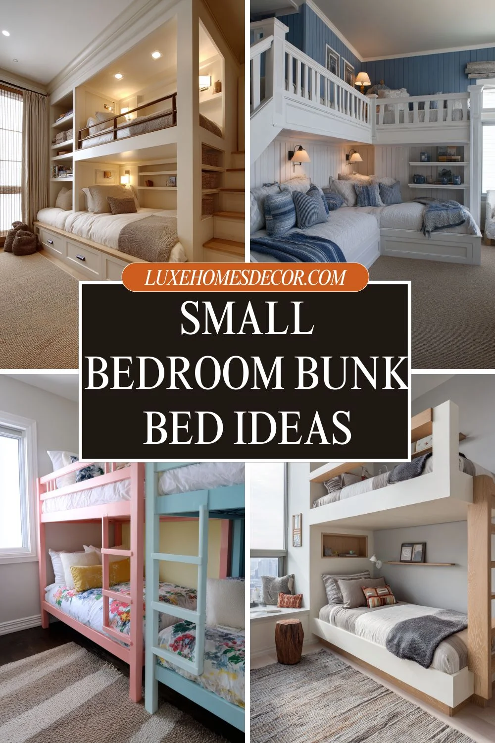 small bedroom bunk bed ideas
