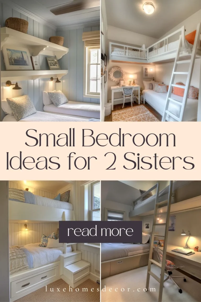 small bedroom ideas for 2 sisters