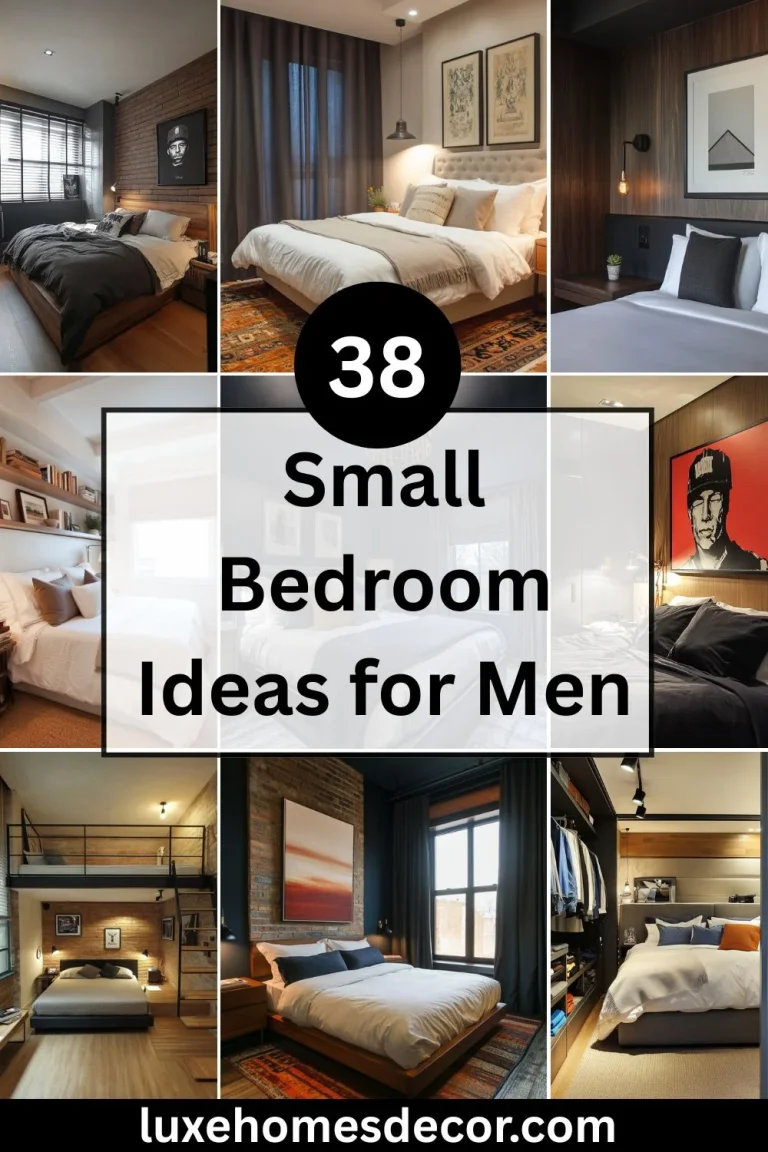 Small Bedroom Ideas for Men