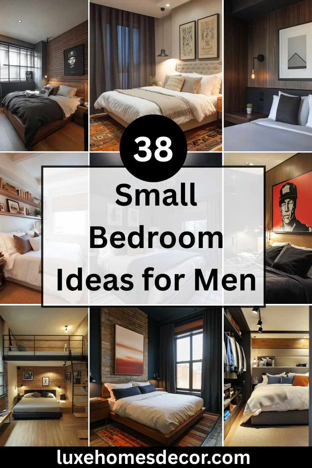 Small Bedroom Ideas for Men