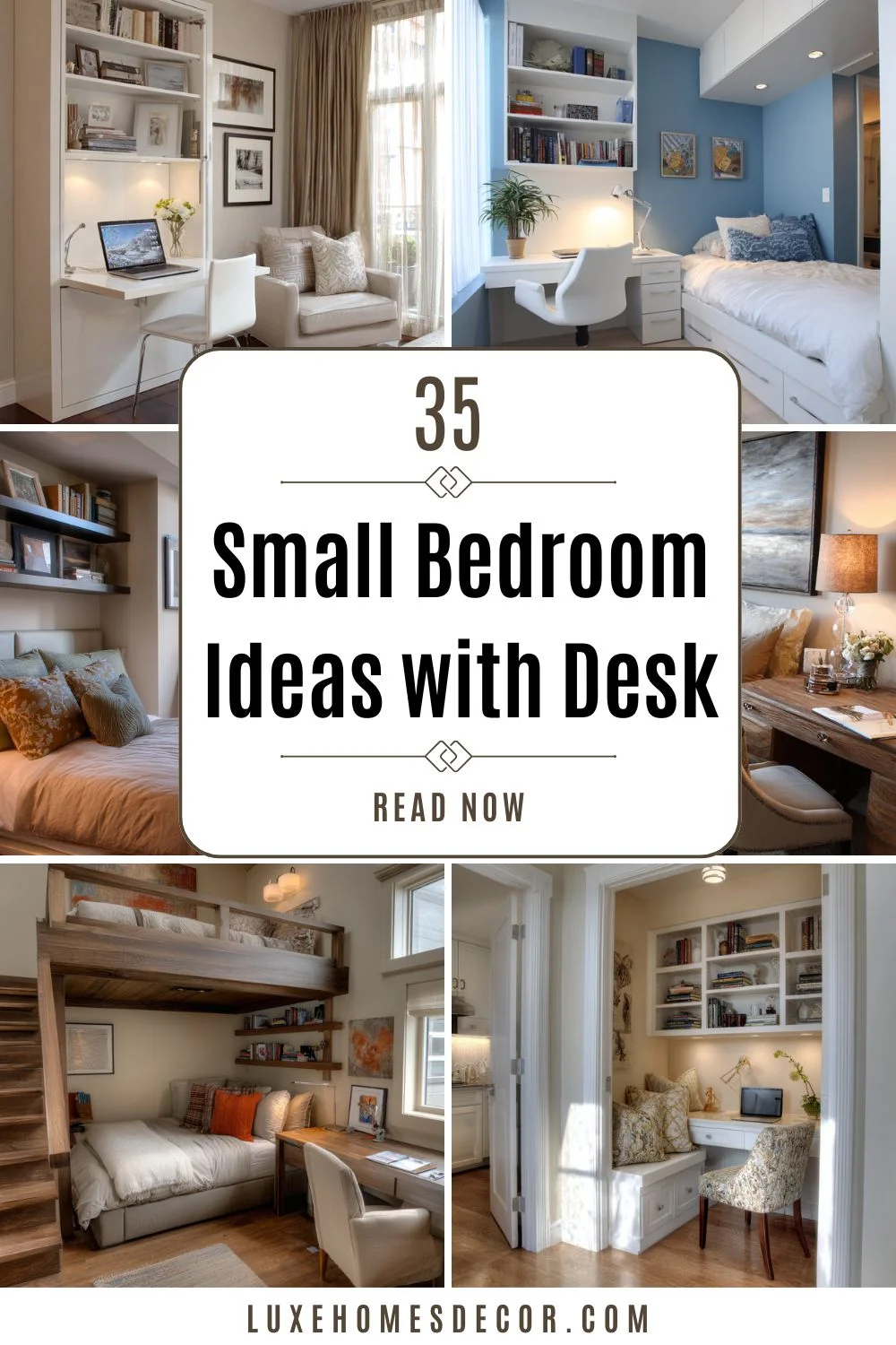 small bedroom ideas with desk