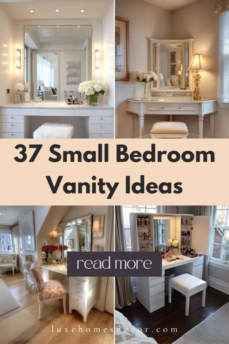 small bedroom vanity ideas