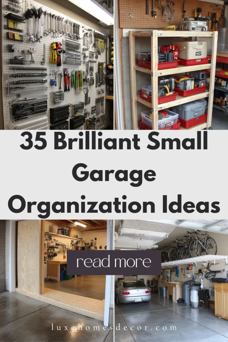 small garage organization ideas