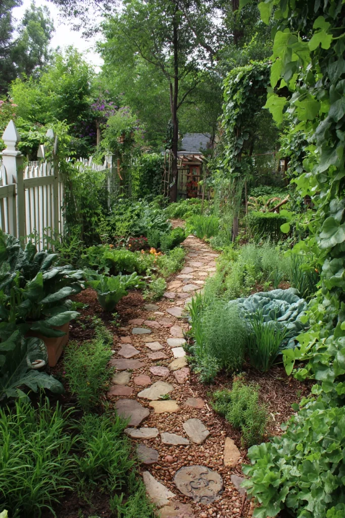 Add a Decorative Garden Path