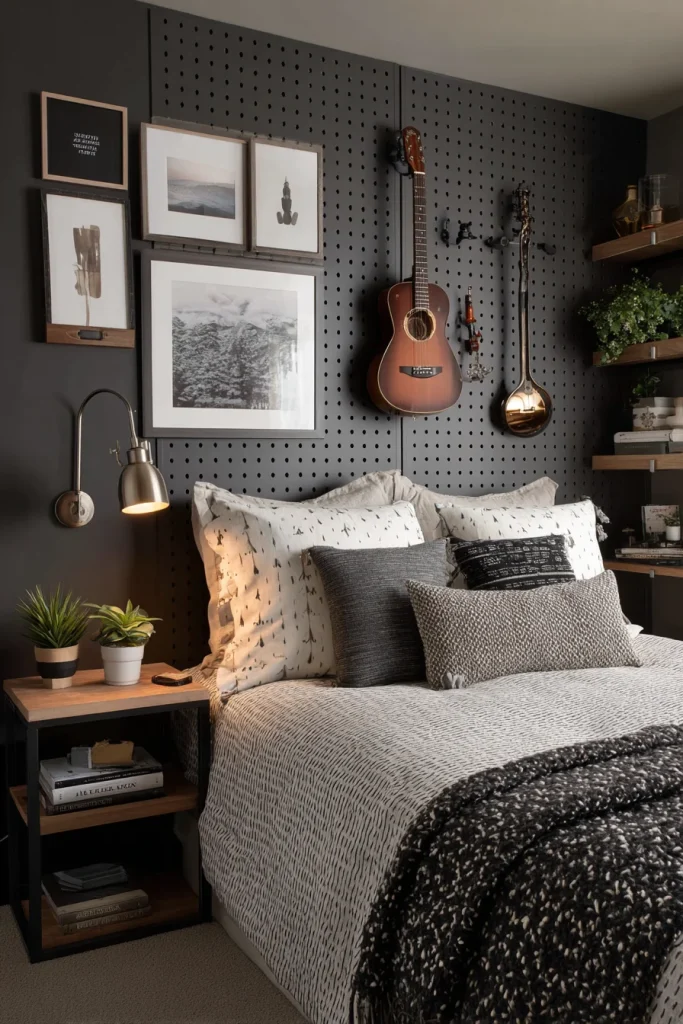 Add a Mini Pegboard Display