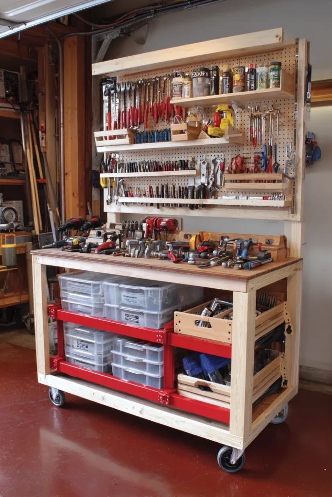 Add a Rolling Tool Cart