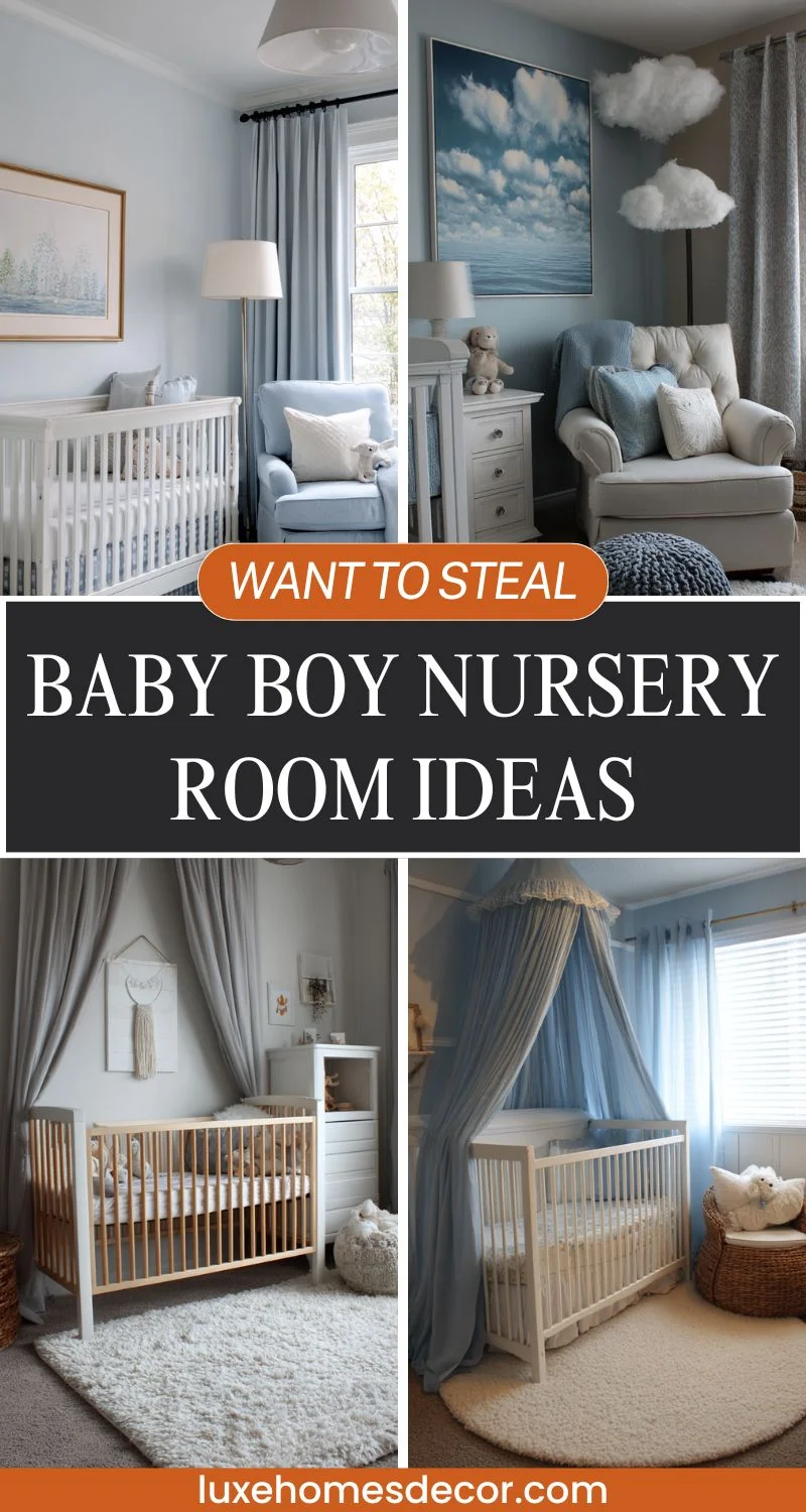 Baby Boy Nursery Room Ideas