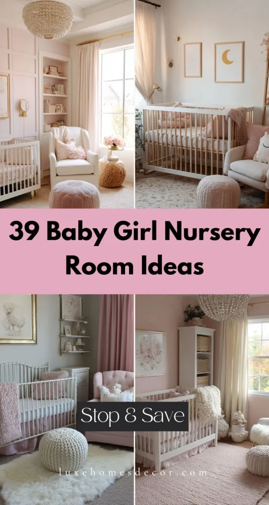 Baby Girl Nursery Room Ideas