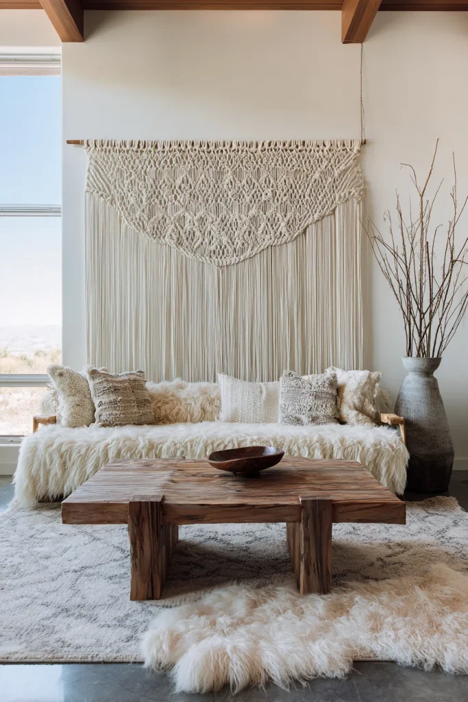 Boho-Inspired Macrame or Textiles