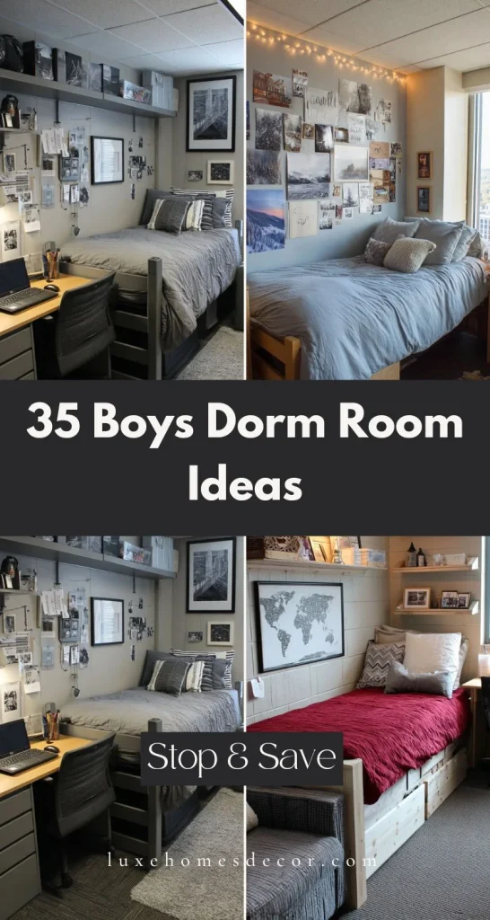 Boys Dorm Room Ideas