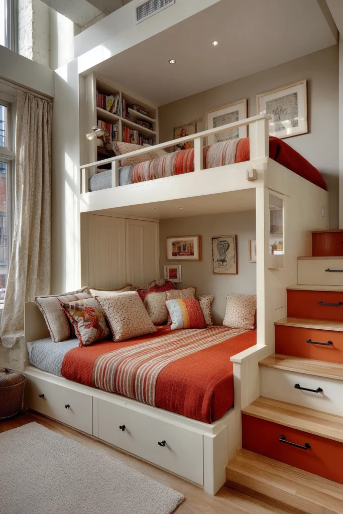 Bunk Beds with Storage