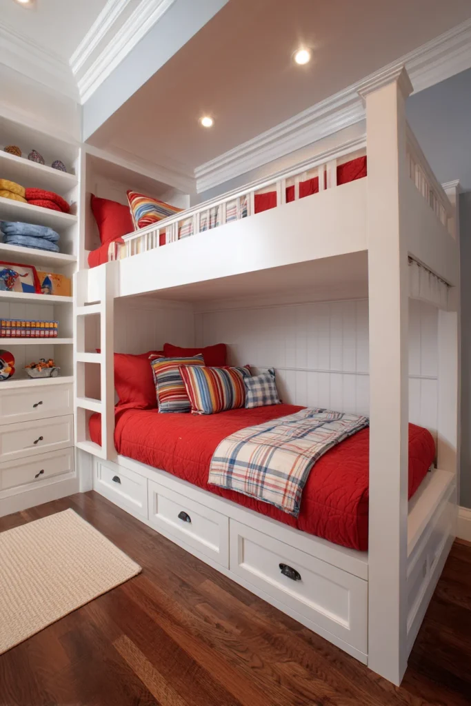 Bunk Beds with Storage Drawers