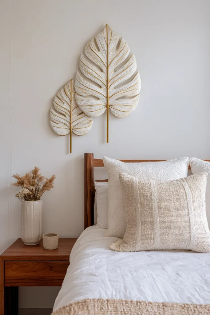 Faux Leaf Wall Hooks