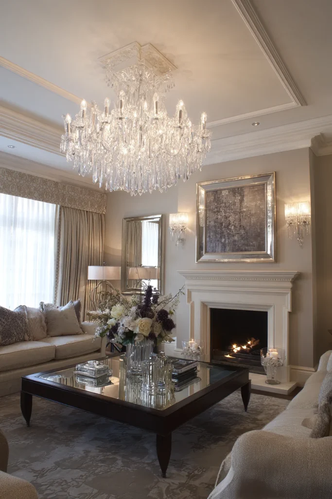 Chandelier Lighting Upgrade