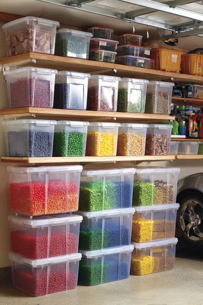 Clear Storage Bins