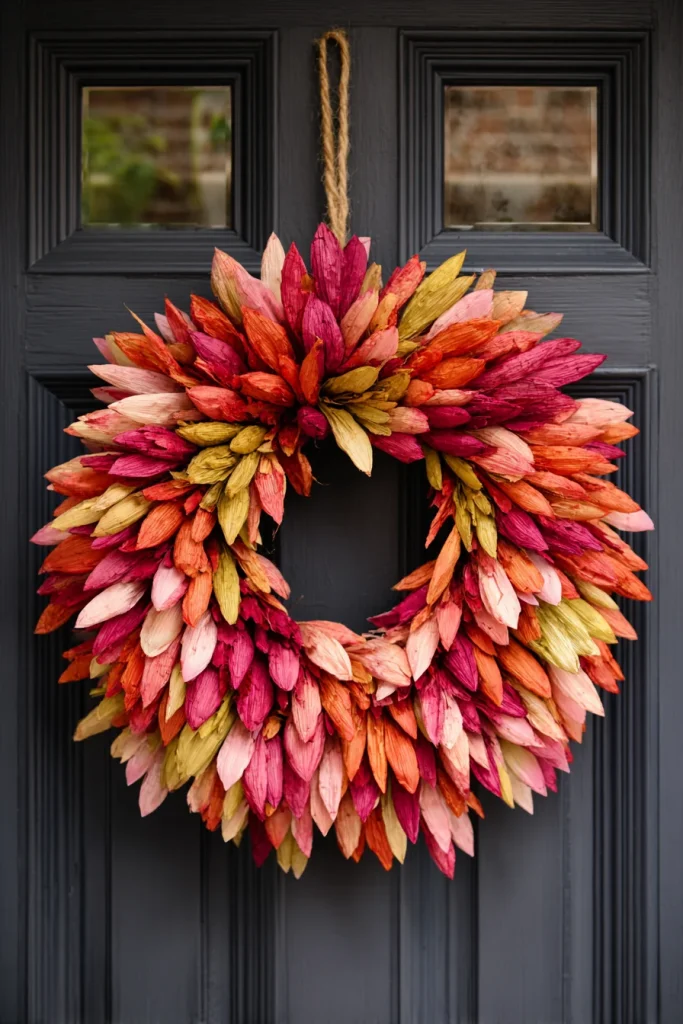 Corn Husk Wreath