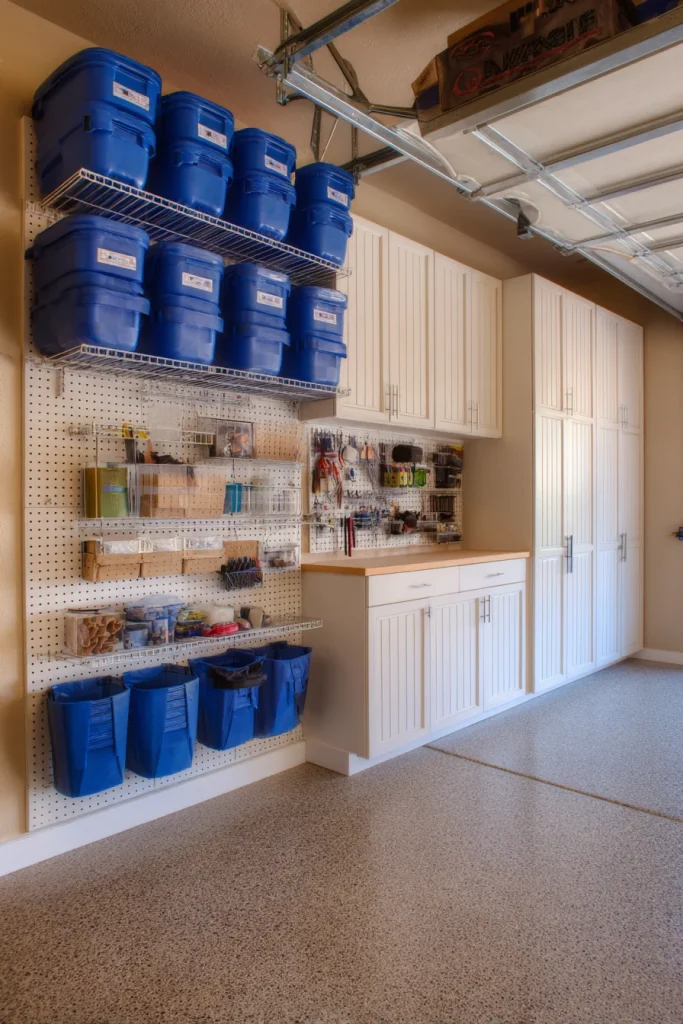 Custom Storage Cabinet Wall