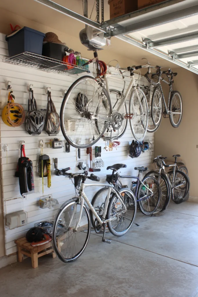 DIY Bike Storage Hooks